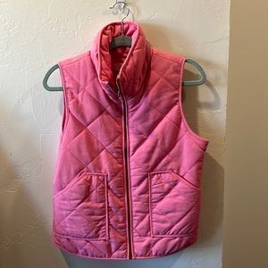 Super Cute Quilted Pink Vest
